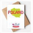 thumbnail image 1 of euan map warsaw poland Happy Birthday Greeting Cards Envelopes Blank, 1 of 3