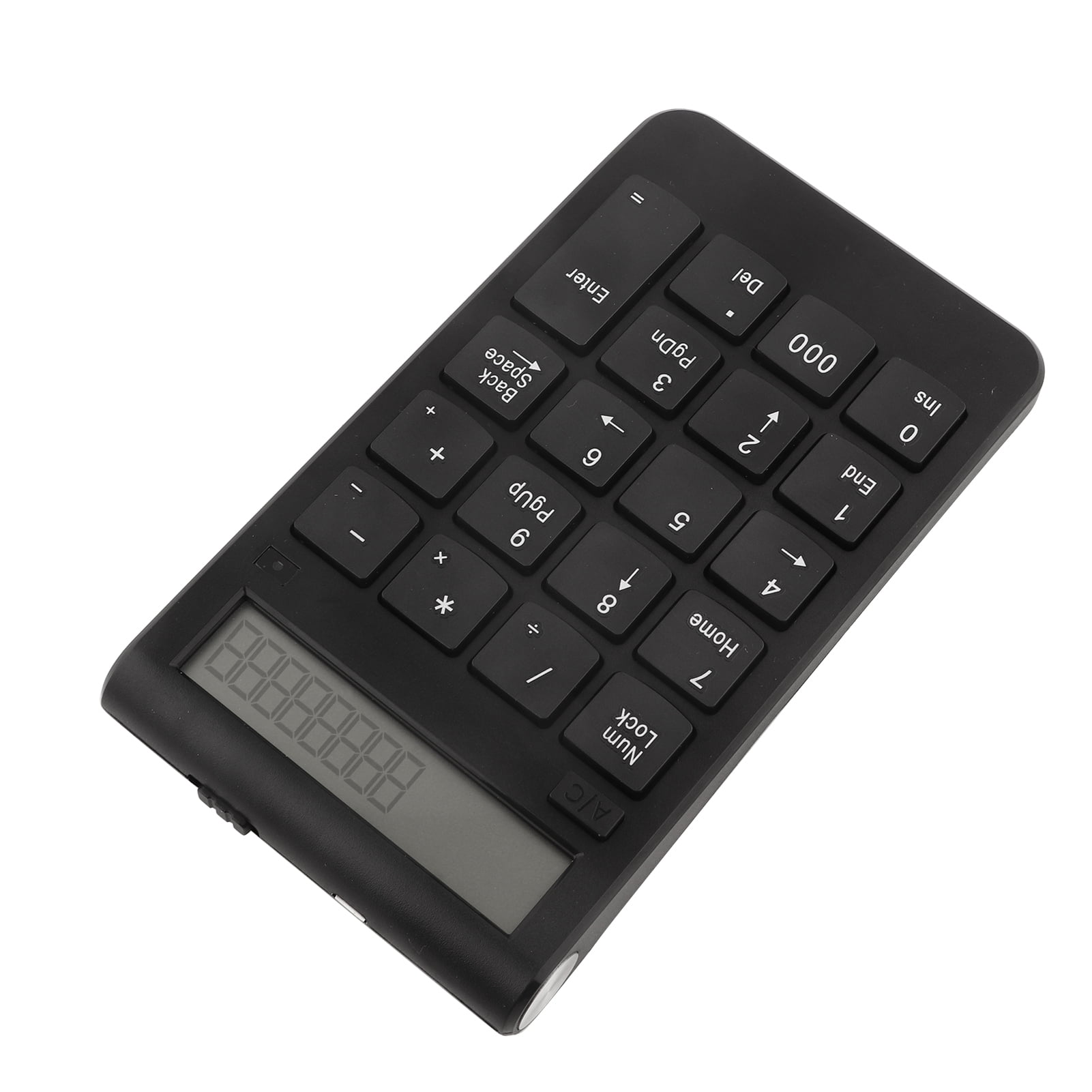 Display Key Pad Number Keypad, Wireless Keyboard, Plug And Play, With LCD Display, For ...