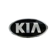 thumbnail image 1 of 150*75mm KIA car front engine KIA/KN logo sportage ceed Souranto Serato optima pican to Rio soul K5 stonic luggage badge sticker Silver 150x75mm, 1 of 6