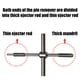 thumbnail image 3 of Pesca Reel Bearing Pin Remover Baitcasting Spool Wheel Pin Puller Herramienta de pesca (Azul), 3 of 5