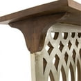 thumbnail image 5 of Argentato Console Table Brown/Antique Silver, 5 of 9