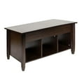 Zimtown Lift Top Coffee Table w/ Hidden Compartment Wooden Modern