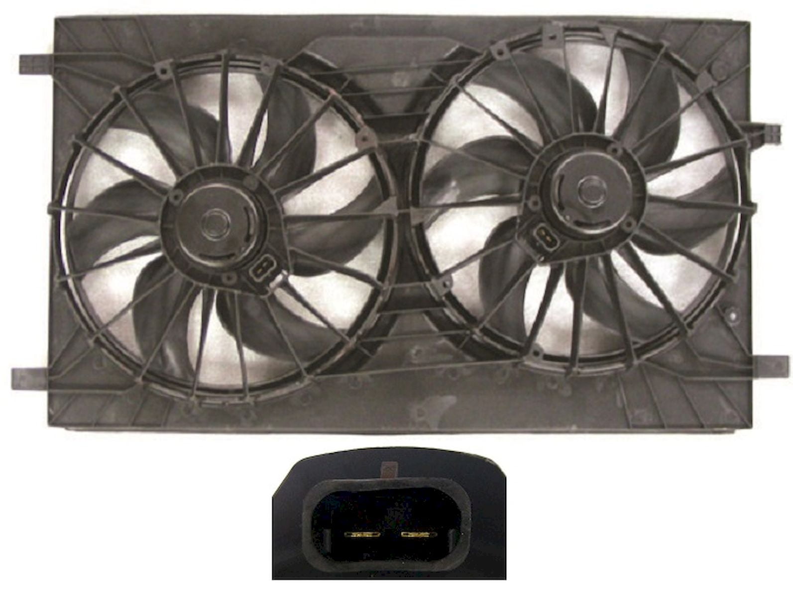 OE Compatible/Replacement Cooling Fan Assy Same As Ch3115149 For 