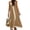 *Brown, variant on VBVC Women's Color Block Spaghetti Strap Maxi Dress , Ladies' V-Neck Sleeveless Summer Dress , A-Line Party Swing Dress For Women,Army Green,S-2XL