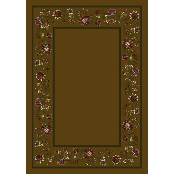 Milliken Design Center Area Rug KHORRASAN NUTMEG II Khorrasan Nutmeg Ii 7' 7" x 7' 7" Round