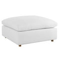 thumbnail image 4 of Modway Commix Down Filled Overstuffed Ottoman in Pure White, 4 of 9