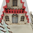 thumbnail image 3 of Glad Tiding Red Wood House Style  Ornament, 3 of 5