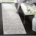 thumbnail image 2 of SAFAVIEH Reflection Dermot Traditional Runner Rug, Dark Grey/Cream, 2'3" x 6', 2 of 5