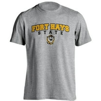Fort Hays State University Tigers Classic Arch with Mascot Short Sleeve T-Shirt