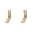thumbnail image 1 of Riwesomey Ganchos de pared plegables Herrajes para muebles a prueba de herrumbre que ahorran espacio Aleación para el hogar Bolsas montadas en la pared Oro rosa 2piezas Riwesomey CBP382009, 1 of 5