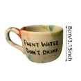 thumbnail image 3 of Hbdhejl Ceramic Coffee Mug With Painting – Design For Home Unique Hand Painted Look Durable Porcelain Perfect For Art Lovers, 3 of 5