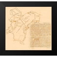 thumbnail image 2 of Davis 16x15 Black Modern Framed Museum Art Print Titled - Fairfax County Virginia - Davis 1748, 2 of 5