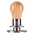 thumbnail image 2 of Distribuidor de manipulación de café Coffee Espresso Tamper Flat 304 Base De Acero Inoxidable Madera De Olivo Madera de olivo Magideal Distribuidor de manipulación de café, 2 of 7