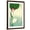 Brown Frame, variant on Art.com White Heron with Lotus in Water Vintage Japanese Woodblock Print Art Print, 12" x 18"