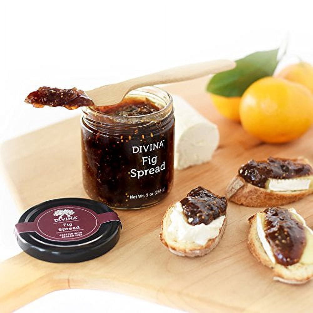 Divina Natural Fig Spread, 9 oz (Case of 12)