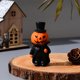 thumbnail image 4 of Adorno de Resina de Navidad onlyliua calabaza Decoración navideña Escritorio hogar Muñeco espeluznante, 4 of 4
