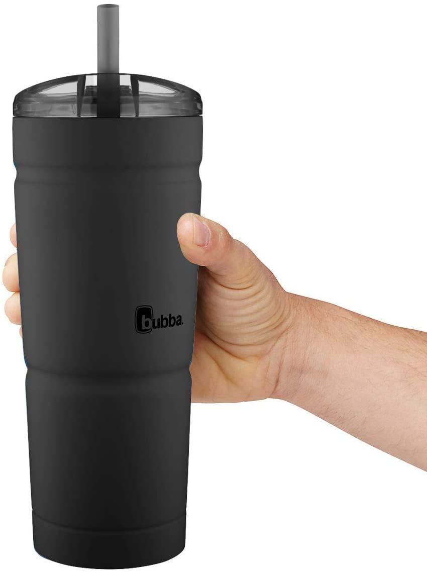 Bubba 2-Pack Envy Stainless Steel Tumbler w/ Straw, 24 oz - Black &  Stainless