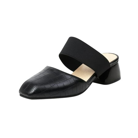 

Ugg Slippers Women Shoes for Women Women s Leisure Vacation Comfortable Thick Heel Medium Heel Square Toe Sandals