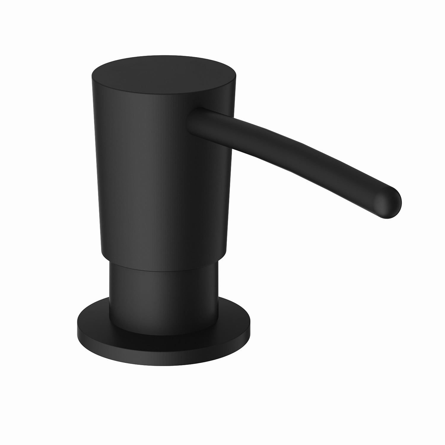 VIGO Matte Black Kitchen Soap Dispenser