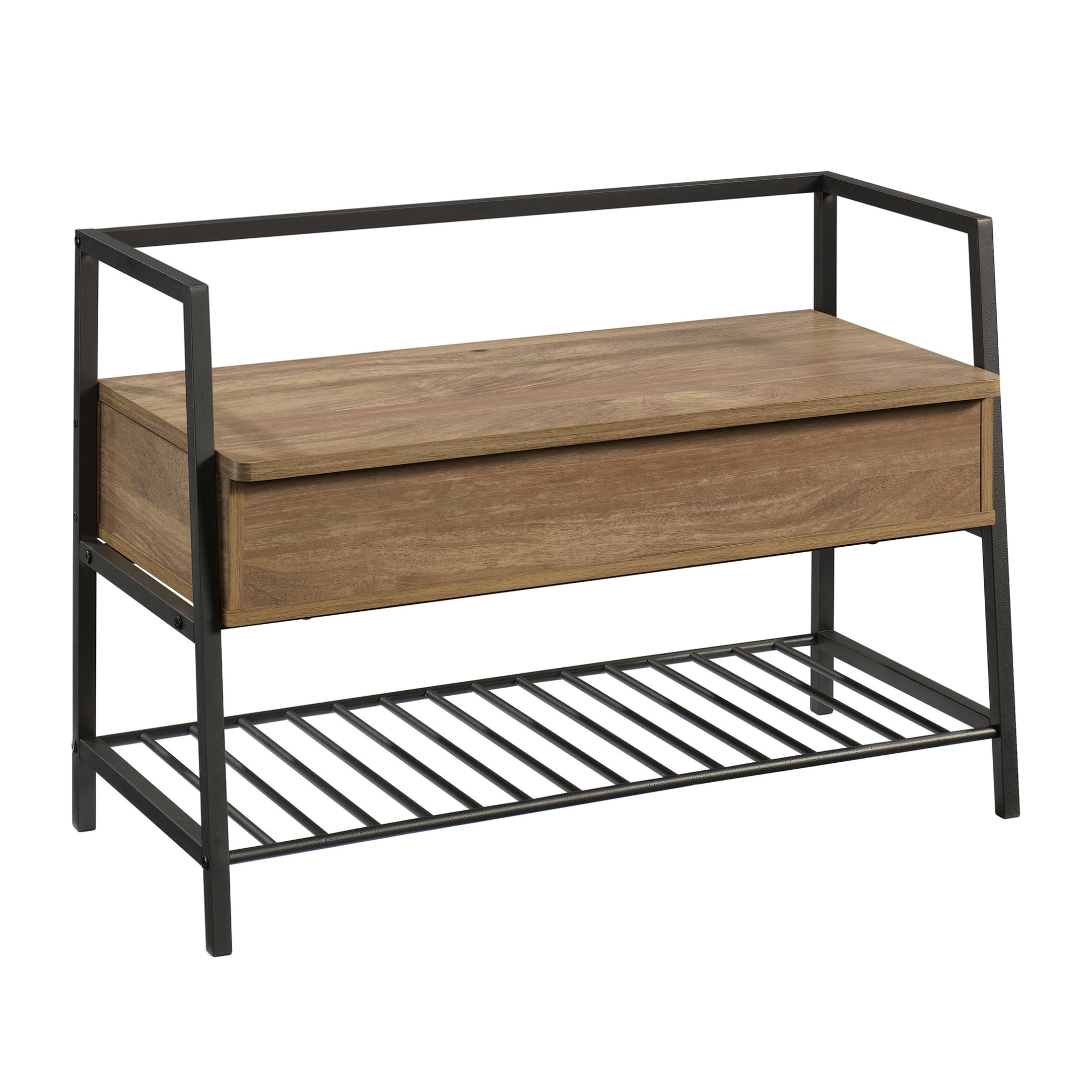 Sauder North Avenue Storage Bench, Sindoori Mango Finish