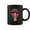 Black, variant on Ufo Cow Abduction Alien Christmas SciFi Coffee Mugs