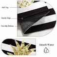 thumbnail image 2 of Pineapple Area Rug 5x7 Washable Rug Non Slip Modern Abstract Fruits Black White Stripe Large Area Rug Soft Stainresistant Indoor Floor Carpet for Living Room Bedroom Home Office Dining Room Nursery, 2 of 7