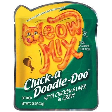 Meow Mix Pouch Cluck A Doodle Doo 2.75oz