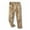 #479-Khaki, variant on Handshe Men's Water-Resistant Cargo Pants, Solid Color with Elastic Waistband and Utility Pockets, Durable Outdoor Workwear for Hiking and Daily Activities
