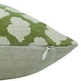 thumbnail image 4 of fabdivine Floral Block Print Pillow Covers Farmhouse Pillowcases Linen Cushion Case Decor for Home Sofa Couch Bed,14"X14",Green, 4 of 8