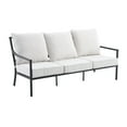 thumbnail image 2 of My Texas House Cambria 4-Piece Outdoor Patio Conversation Set, Black/Cream, 2 of 9