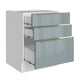 thumbnail image 3 of Gabinete Bajo Cocina Madesa Lux 3 Cajones Sin Encimera 81 cm de altura x 60 cm de anchura x 60 cm de profundidad, 3 of 5