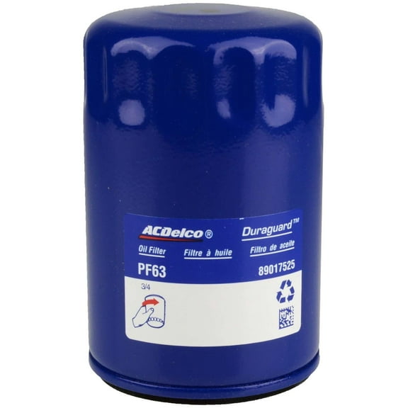AcDelco PF63 Engine Oil Filter Fits select: 2014-2023 CHEVROLET SILVERADO, 2011-2023 FORD F150