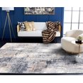 thumbnail image 4 of SAFAVIEH Amelia Boyce Abstract Area Rug, Gray/Gold, 4' x 6', 4 of 15