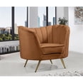 thumbnail image 2 of Meridian Furniture Margo Saddle Velvet Chair, 2 of 24