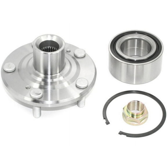 Front Wheel Hub Repair Kit - Compatible with 2012 Hyundai Elantra 1.8L 4-Cylinder