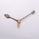 thumbnail image 3 of Manecillas de reloj de pared, punteros de reloj de para piezas de reparación, herramientas, fácil instalación, decoración del hogar Eje 55 mm 36 mm G Macarena Punteros de reloj de cuarzo, 3 of 8