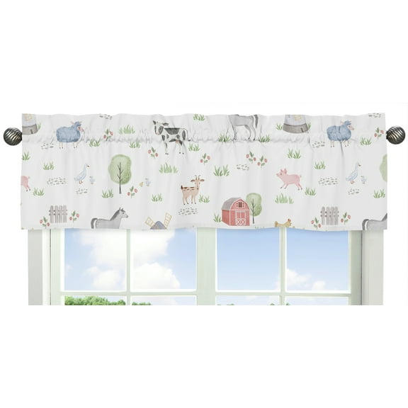 Farm Animals 54" Window Valance by Sweet Jojo Designs