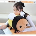 thumbnail image 5 of (20 cm) Lindo muñeco de peluche de abeja súper suave, juguete de peluche de abeja Kawaii, cojín, muñeco de peluche, regalo de cumpleaños de Halloween para niños y niñas, 5 of 5