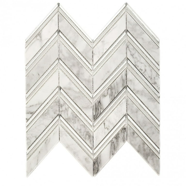 Regal Winter Magic Marble Mosaic Tile Regal Winter Magic Marble Mosaic Tile