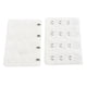 thumbnail image 1 of Par 4 Gancho Brassiere La Correa Del Sujetador Extensores Damas Blanco-2pcs Talla única, 1 of 2