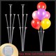 thumbnail image 2 of 1/2 piezas 70 cm soporte para globos soporte para decoración de fiestas de cumpleaños soporte para globos para 7 palos de globos suministros para fiestas de bodas, 2 of 5
