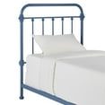 thumbnail image 3 of Weston Home Nottingham Metal Twin Bed, Blue Steel, 3 of 10
