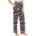 thumbnail image 2 of FORMRS Women's Pajama Pants with Pockets Soft Comfy Loungewear Sleep Bottom, Sizes S-2XL, Colorful Space Cat, 2 of 8