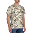 thumbnail image 2 of Qekee Mushroom Garnish Classic Fit T-Shirt Men's Shirt Men's Tight Short Sleeves for Exercise, Running, Mountaineering - Mushroom Garnish, 2 of 9