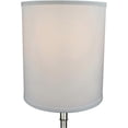 thumbnail image 2 of 12' Top Diameter x 12' Bottom Diameter x 14' Tall Fabric Drum Lampshade Spider Attachment (Linen White), 2 of 4
