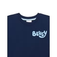 thumbnail image 2 of Bluey Toddler Boy Denim Shortall and Short Sleeve Tee Set, 2-Piece, Sizes 12M-5T, 2 of 12