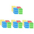 thumbnail image 4 of Worgeous 80 Sheets  of Self-Adhesive Cable Organizer Stickers Cord Tags Colorful Cord Labels Convenient Cable Labels, 4 of 8