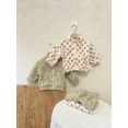 thumbnail image 3 of Children's Spring Fleece Hoodie Set Stand up Collar Warm Thick  Zipper Coat Cardigan Pants Girls 2PCS Boys Sports Clothes Suit, 3 of 6