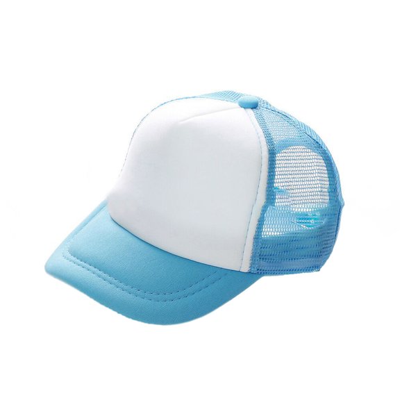 Unisex Summer Breathable Plain Mesh Baseball Cap Adjustable Snapback Sunhat