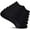 Black, variant on Womens No Show Socks Ankle Low Cut Non Slip Footies for Slip On Sneakers Flat Liner Boat (6-9 Pairs)